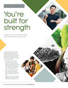 HealthyLife Weigh. Published by the American Institute for Preventive Medicine. Page from HealthyLife Weigh book by the American Institute for Preventive Medicine. www.HealthyLife.com. All rights reserved.