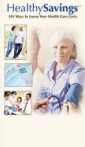 Cover image to the Healthy Savings book by the American Institute for Preventive Medicine. www.HealthyLife.com. All rights reserved.