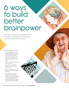 A Year of Health Hints book by the American Institute for Preventive Medicine. www.HealthyLife.com. All rights reserved.