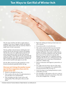 A Year of Health Hints book by the American Institute for Preventive Medicine. www.HealthyLife.com. All rights reserved.