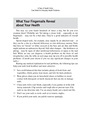A Year of Health Hints book by the American Institute for Preventive Medicine. www.HealthyLife.com. All rights reserved.
