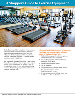 Page image from A Year of Health Hints book by the American Institute for Preventive Medicine. www.HealthyLife.com. All rights reserved.