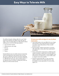 A Year of Health Hints. Published by the American Institute for Preventive Medicine. Page from A Year of Health Hints book by the American Institute for Preventive Medicine. www.HealthyLife.com. All rights reserved.