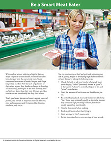 Page from A Year of Health Hints book by the American Institute for Preventive Medicine. www.HealthyLife.com. All rights reserved.