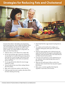 Page from A Year of Health Hints book by the American Institute for Preventive Medicine. www.HealthyLife.com. All rights reserved. 