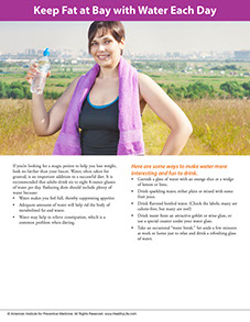 A Year of Health Hints. Published by the American Institute for Preventive Medicine. Page from A Year of Health Hints book by the American Institute for Preventive Medicine. www.HealthyLife.com. All rights reserved.
