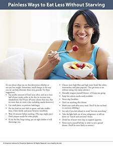 Page from A Year of Health Hints book by the American Institute for Preventive Medicine. www.HealthyLife.com. All rights reserved.