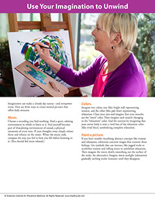 A Year of Health Hints. Published by the American Institute for Preventive Medicine. Page from A Year of Health Hints book by the American Institute for Preventive Medicine. www.HealthyLife.com. All rights reserved.