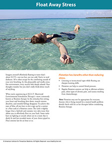 Page from A Year of Health Hints book by the American Institute for Preventive Medicine. www.HealthyLife.com. All rights reserved.