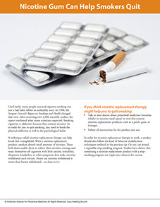 Page from A Year of Health Hints book by the American Institute for Preventive Medicine. www.HealthyLife.com. All rights reserved.