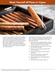 Page from A Year of Health Hints book by the American Institute for Preventive Medicine. www.HealthyLife.com. All rights reserved.