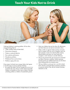 Page from A Year of Health Hints book by the American Institute for Preventive Medicine. www.HealthyLife.com. All rights reserved.