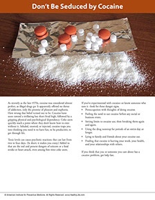 A Year of Health Hints. Published by the American Institute for Preventive Medicine. Page from A Year of Health Hints book by the American Institute for Preventive Medicine. www.HealthyLife.com. All rights reserved.