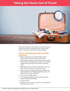 Page image from A Year of Health Hints book by the American Institute for Preventive Medicine. www.HealthyLife.com. All rights reserved.