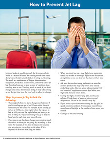 Page image from A Year of Health Hints book by the American Institute for Preventive Medicine. www.HealthyLife.com. All rights reserved.