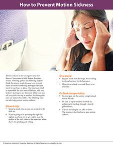 Page image from A Year of Health Hints book by the American Institute for Preventive Medicine. www.HealthyLife.com. All rights reserved.