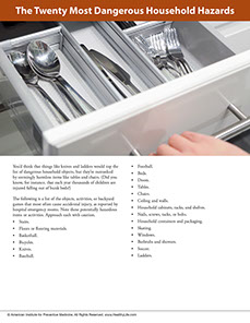 A Year of Health Hints book by the American Institute for Preventive Medicine. www.HealthyLife.com. All rights reserved.