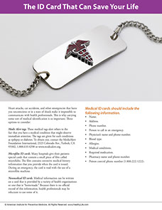 Page from A Year of Health Hints book by the American Institute for Preventive Medicine. www.HealthyLife.com. All rights reserved.