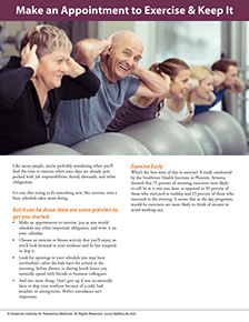 A Year of Health Hints. Published by the American Institute for Preventive Medicine. Page image from A Year of Health Hints book by the American Institute for Preventive Medicine. www.HealthyLife.com. All rights reserved.