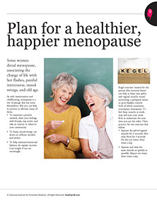 A Year of Health Hints book by the American Institute for Preventive Medicine. www.HealthyLife.com. All rights reserved.