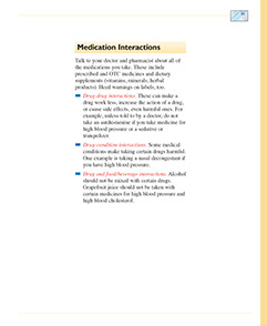 Page from the Healthier at Home book by the American Institute for Preventive Medicine. www.HealthyLife.com. All rights reserved.