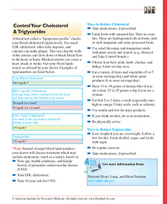 Healthier at Home. Published by the American Institute for Preventive Medicine. Page from Healthier at Home book by the American Institute for Preventive Medicine. www.HealthyLife.com. All rights reserved.