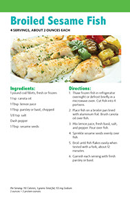 Page from HealthyLife Weigh Recipe book by the American Institute for Preventive Medicine. www.HealthyLife.com. All rights reserved.
