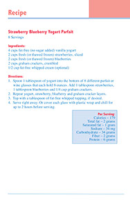 Page from HealthyLife Weigh Recipe book by the American Institute for Preventive Medicine. www.HealthyLife.com. All rights reserved.