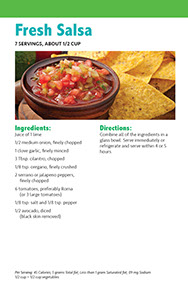 Page from HealthyLife Weigh Recipe book by the American Institute for Preventive Medicine. www.HealthyLife.com. All rights reserved.