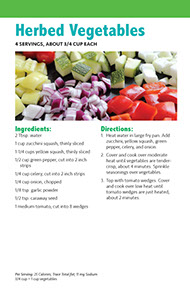 Page from HealthyLife Weigh Recipe book by the American Institute for Preventive Medicine. www.HealthyLife.com. All rights reserved.
