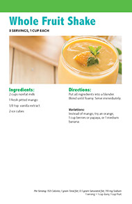 HealthyLife Weigh, Recipe. Published by the American Institute for Preventive Medicine. Page from HealthyLife Weigh Recipe book by the American Institute for Preventive Medicine. www.HealthyLife.com. All rights reserved.