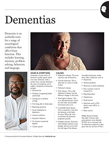 Health at Home Lifetime book by the American Institute for Preventive Medicine. www.HealthyLife.com. All rights reserved.