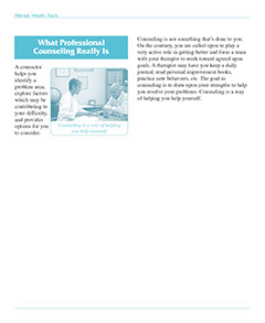 Minding Your Mental Health Book. Published by the American Institute for Preventive Medicine. www.HealthyLife.com. All rights reserved.