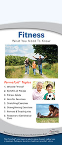 Cover image to the Fitness brochure by the American Institute for Preventive Medicine. www.HealthyLife.com. All rights reserved.