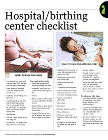 Prenatal Self-Care book by the American Institute for Preventive Medicine. www.HealthyLife.com. All rights reserved. Prenatal Self-Care book by the American Institute for Preventive Medicine. www.HealthyLife.com. All rights reserved.