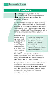 Systematic Stress Management. Published by the American Institute for Preventive Medicine. Page from the Systematic Stress Management book by the American Institute for Preventive Medicine. www.HealthyLife.com. All rights reserved.