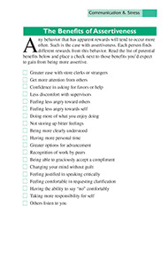 Systematic Stress Management. Published by the American Institute for Preventive Medicine. Page from the Systematic Stress Management book by the American Institute for Preventive Medicine. www.HealthyLife.com. All rights reserved.