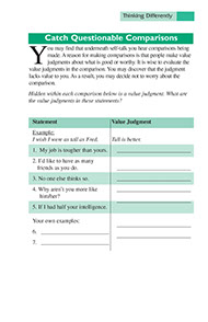 Systematic Stress Management. Published by the American Institute for Preventive Medicine. Page from the Systematic Stress Management book by the American Institute for Preventive Medicine. www.HealthyLife.com. All rights reserved.