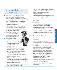 Student Self-Care book by the American Institute for Preventive Medicine. www.HealthyLife.com. All rights reserved.