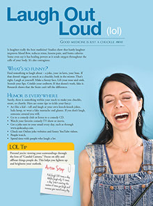 Ways to Well-Being. Published by the American Institute for Preventive Medicine. Page from Ways to Well-Being book by the American Institute for Preventive Medicine. www.HealthyLife.com. All rights reserved.