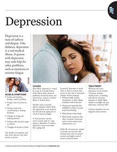 Women's Self-Care book by the American Institute for Preventive Medicine. www.HealthyLife.com. All rights reserved.