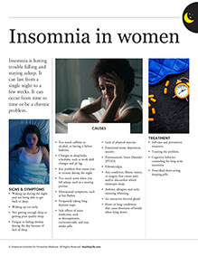 Women's Self-Care book by the American Institute for Preventive Medicine. www.HealthyLife.com. All rights reserved.