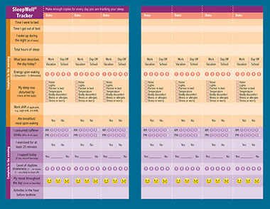 Image of the SleepWell Tracker.